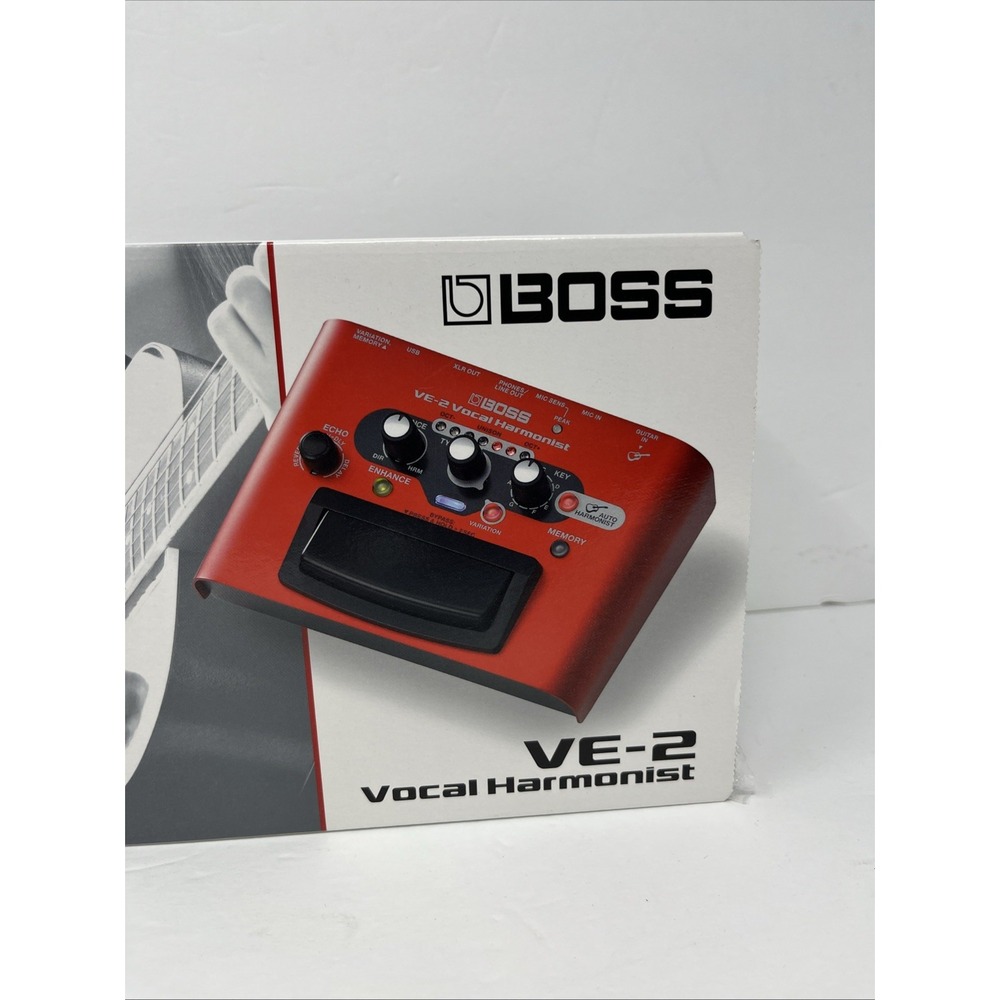 Boss VE-2 Vocal Harmonist Effects Processor Pedal